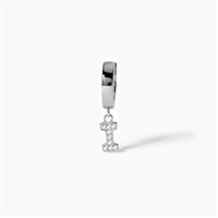 Mono orecchino Mabina Donna Orecchini In Argento E Zirconi in Argento Zircone 563313I - 563313I